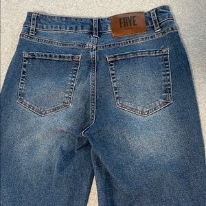 DRAFTWomens Frye Jeans Size 4 High Rise Straight Western Rodeo Minimalist